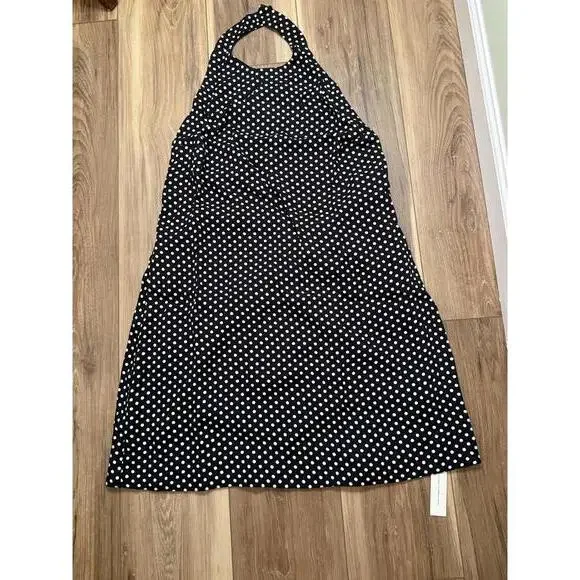 NWT! Reformation Avielle Dress in Aviar Dot Size 10 - Picture 2 of 6